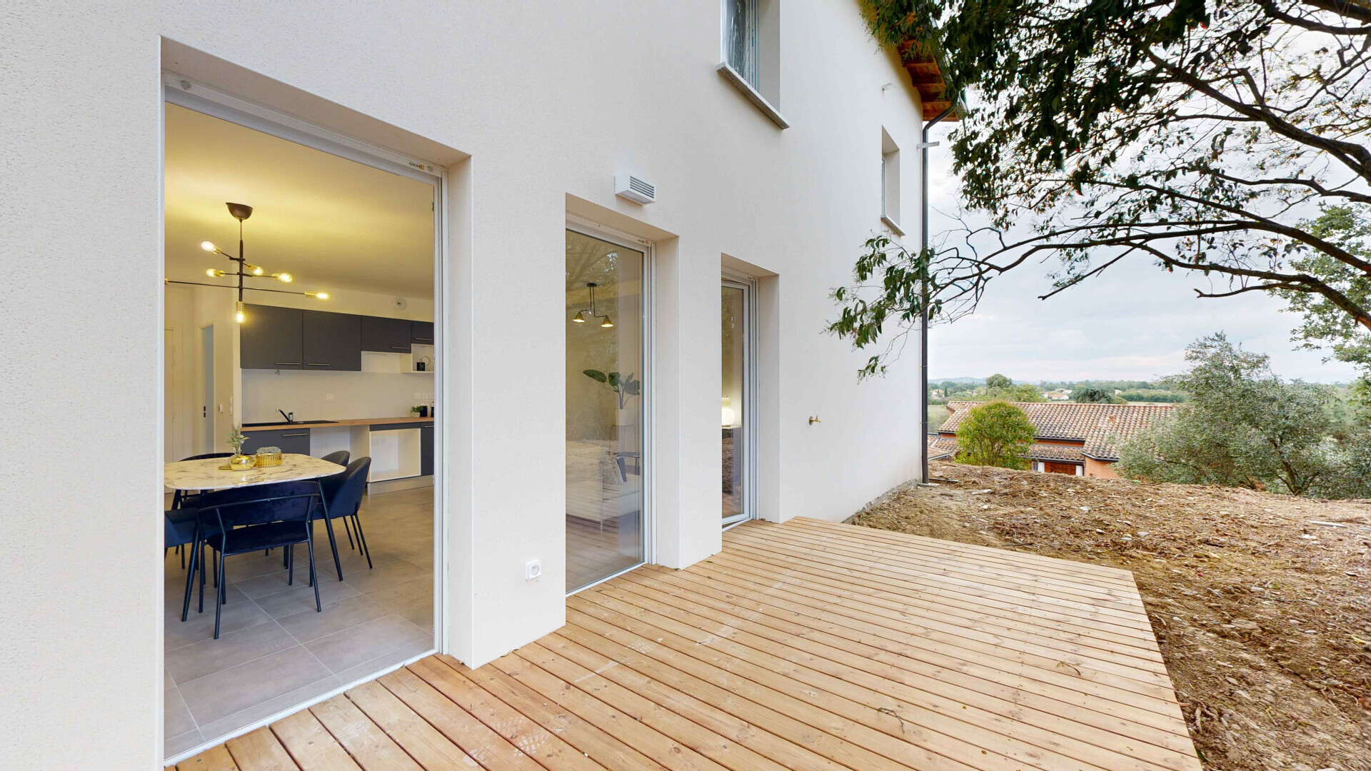 Terrasse résidence Atondoa