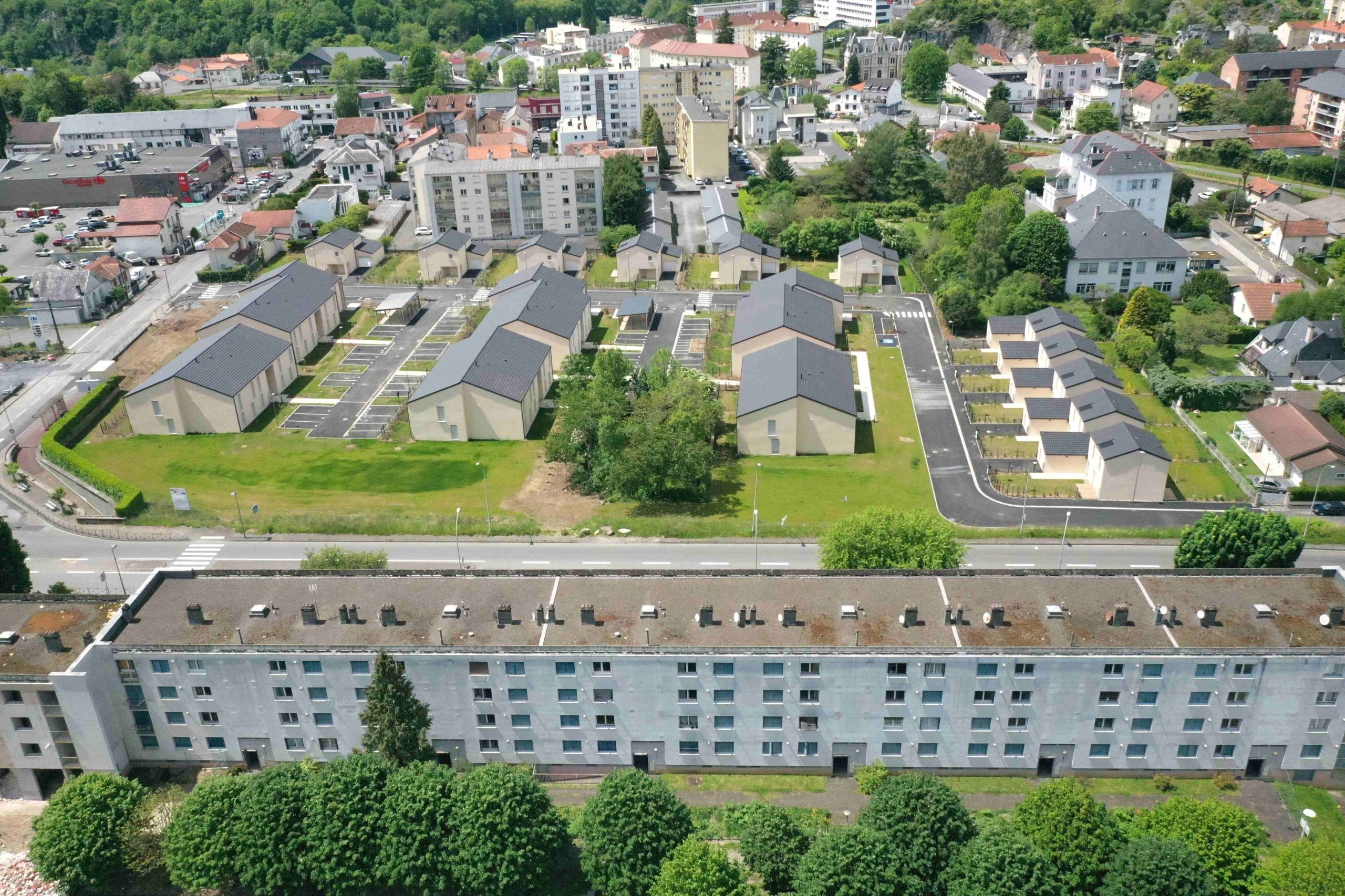 Vue globale Résidence Lourdes Hautes Pyrénées