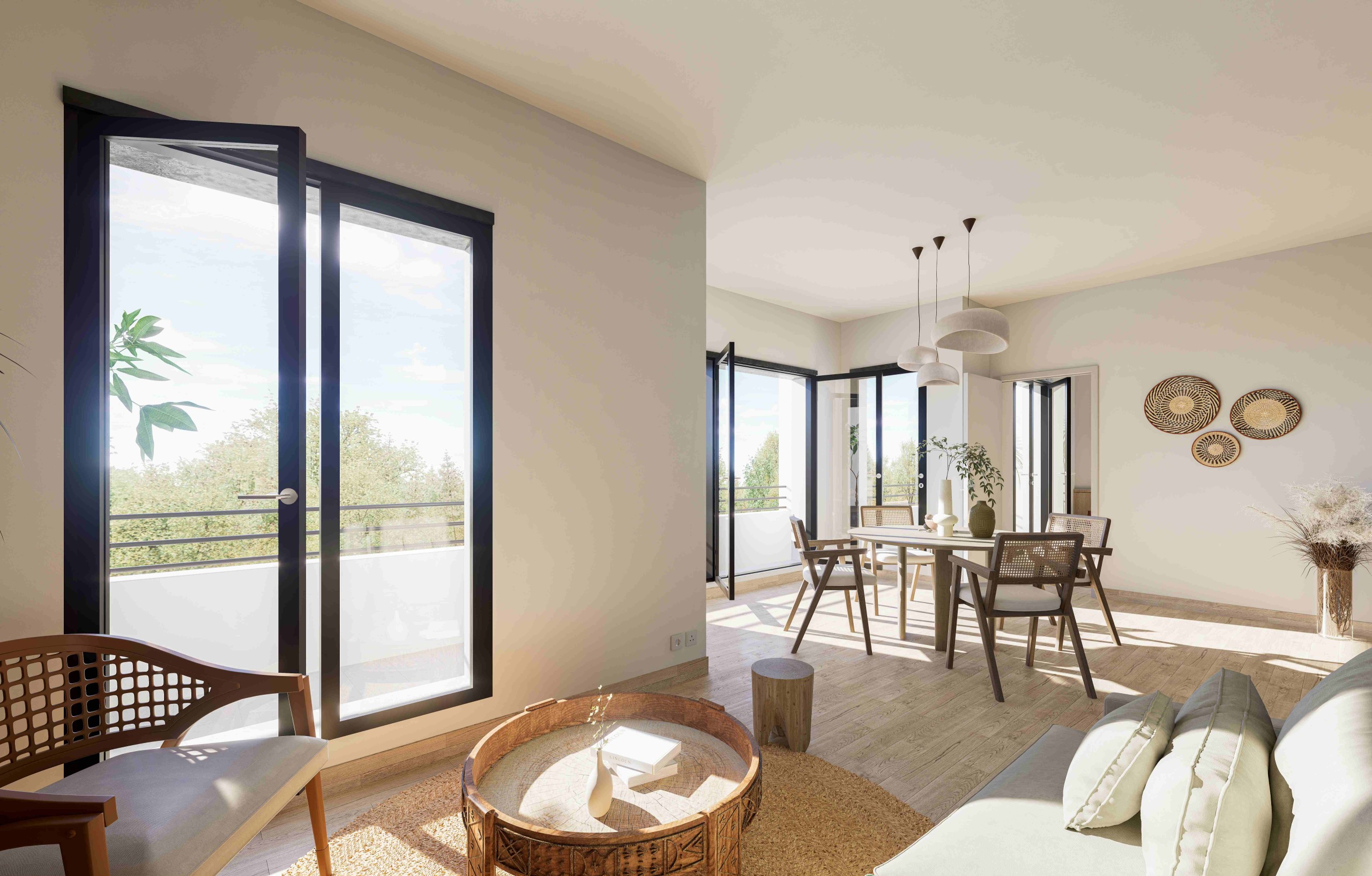 Salon appartement Nexis