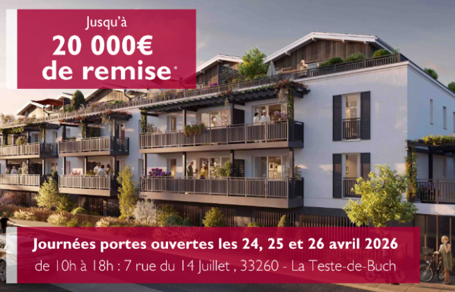 Porte ouverte à LA TESTE DE BUCH